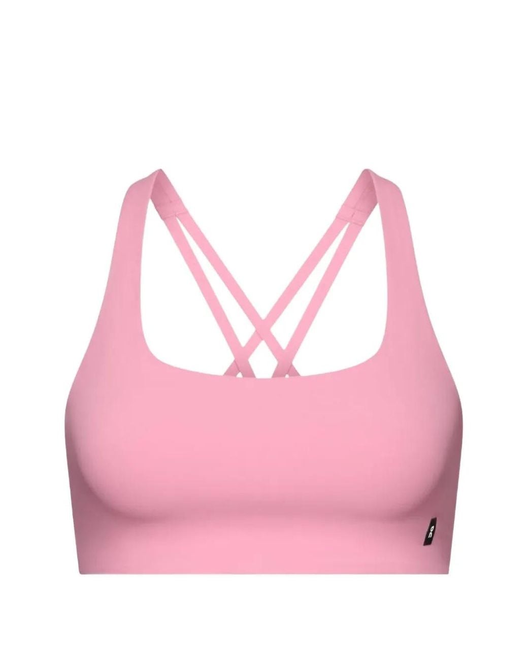 On Shoes Pink Studio Sports Bra