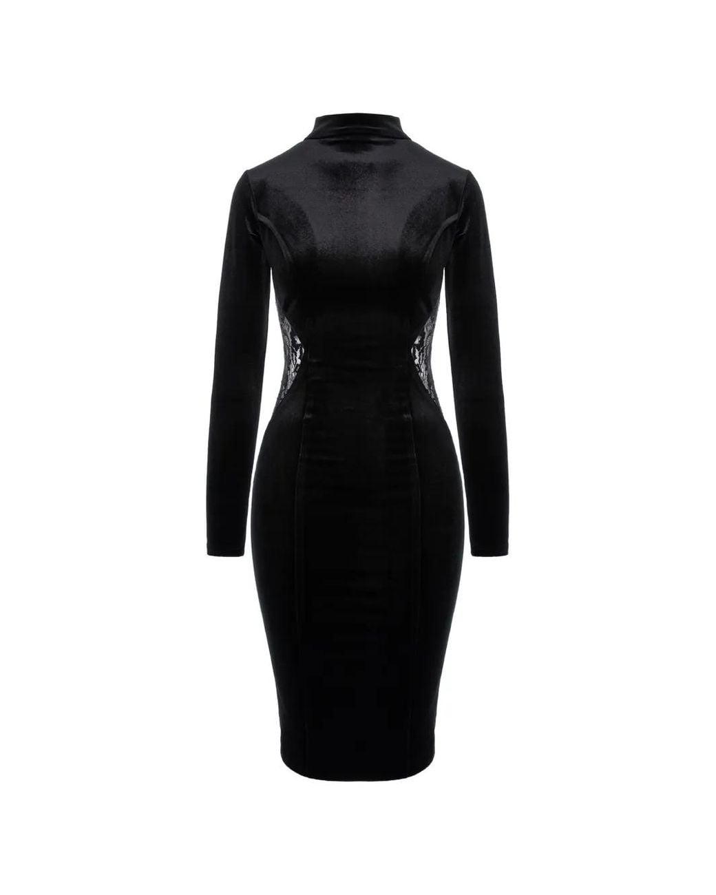 ROSERRY Black Sydney Midi Dress