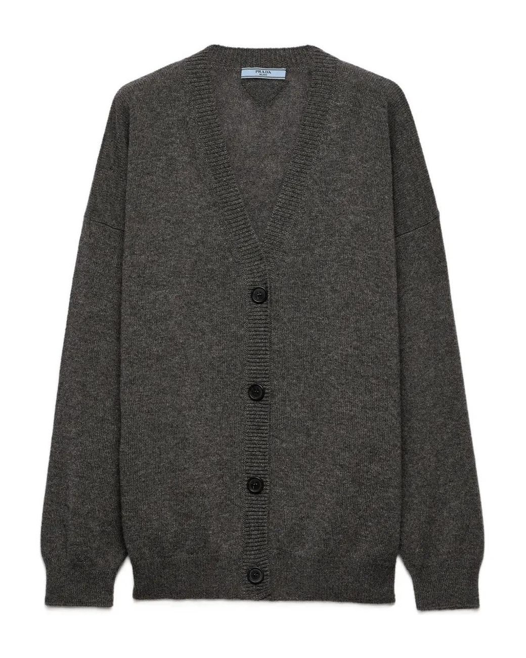 Prada Kasjmier Vest in het Gray