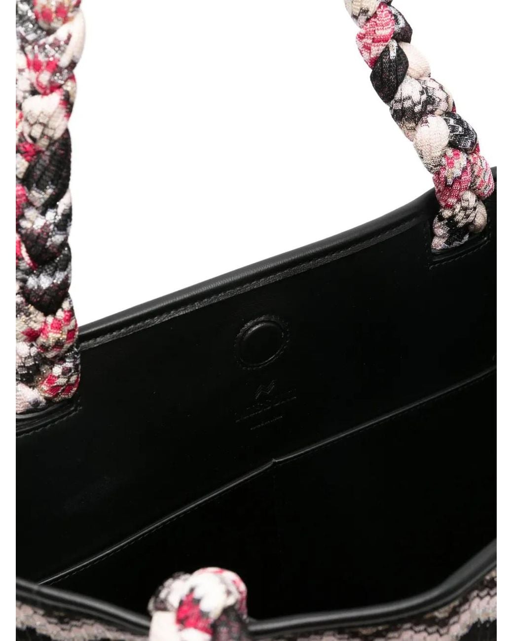 Bolso Shopper Wave Missoni de color Pink
