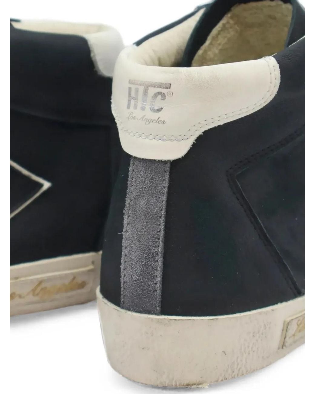 HTC Black Vipers High-Top Sneakers for men