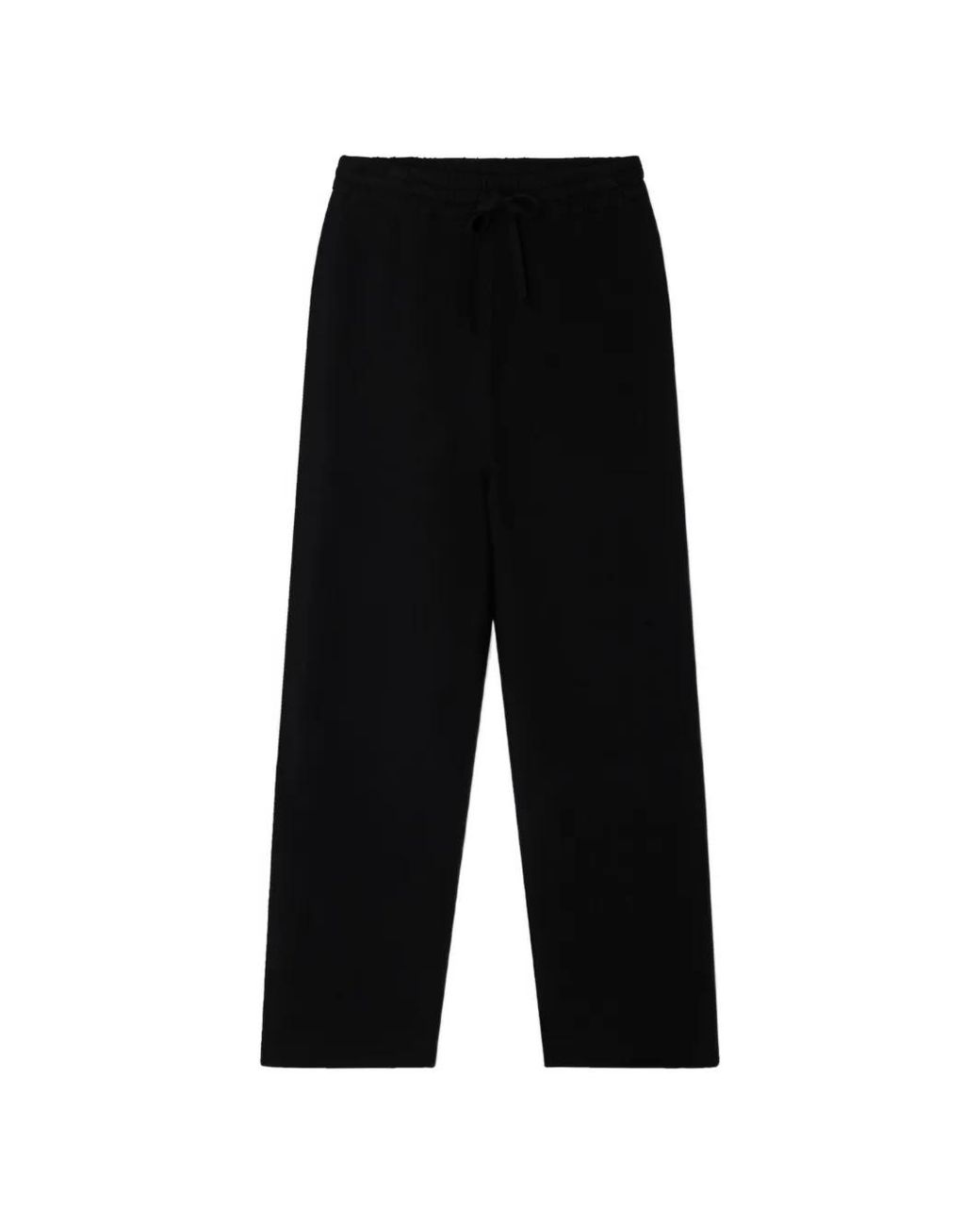 Sandro Black Drawstring Track Pants for men
