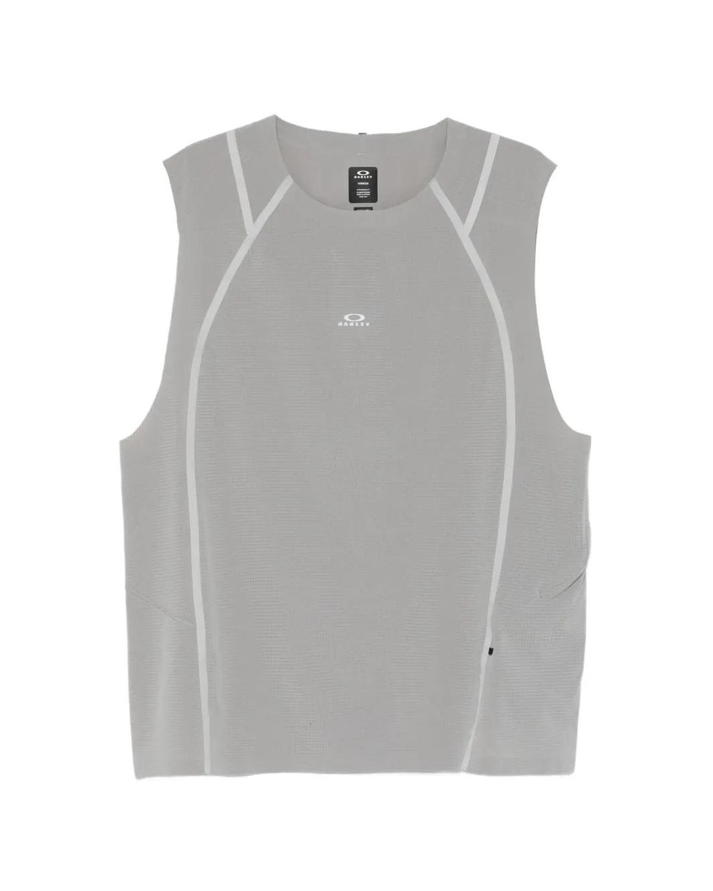 Oakley Gray Canotta Latitude Veil Top for men