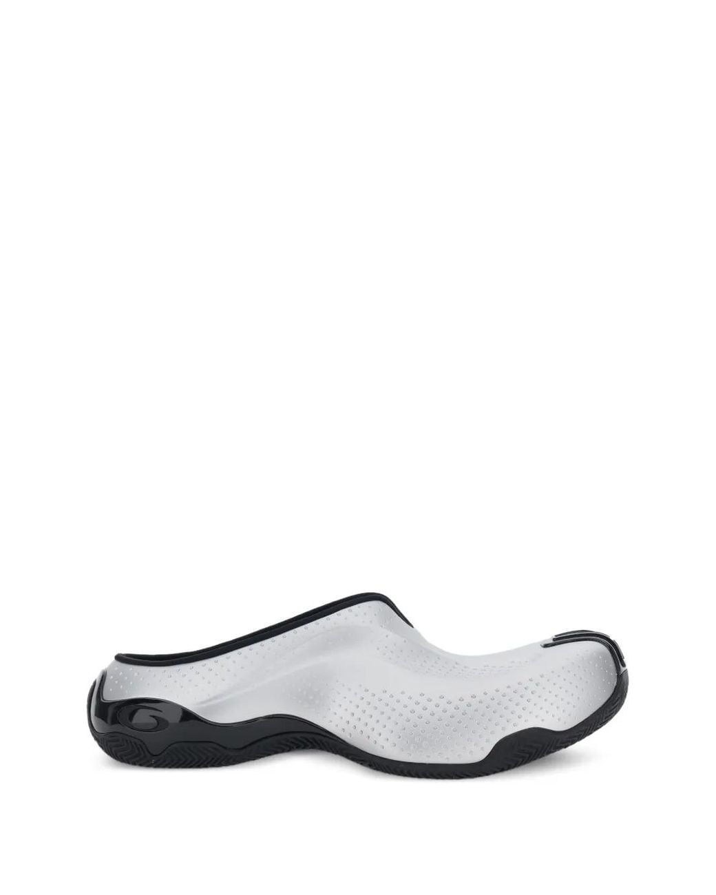 Balenciaga White Mules With Logo On The Side And Number On The Front And Back for men