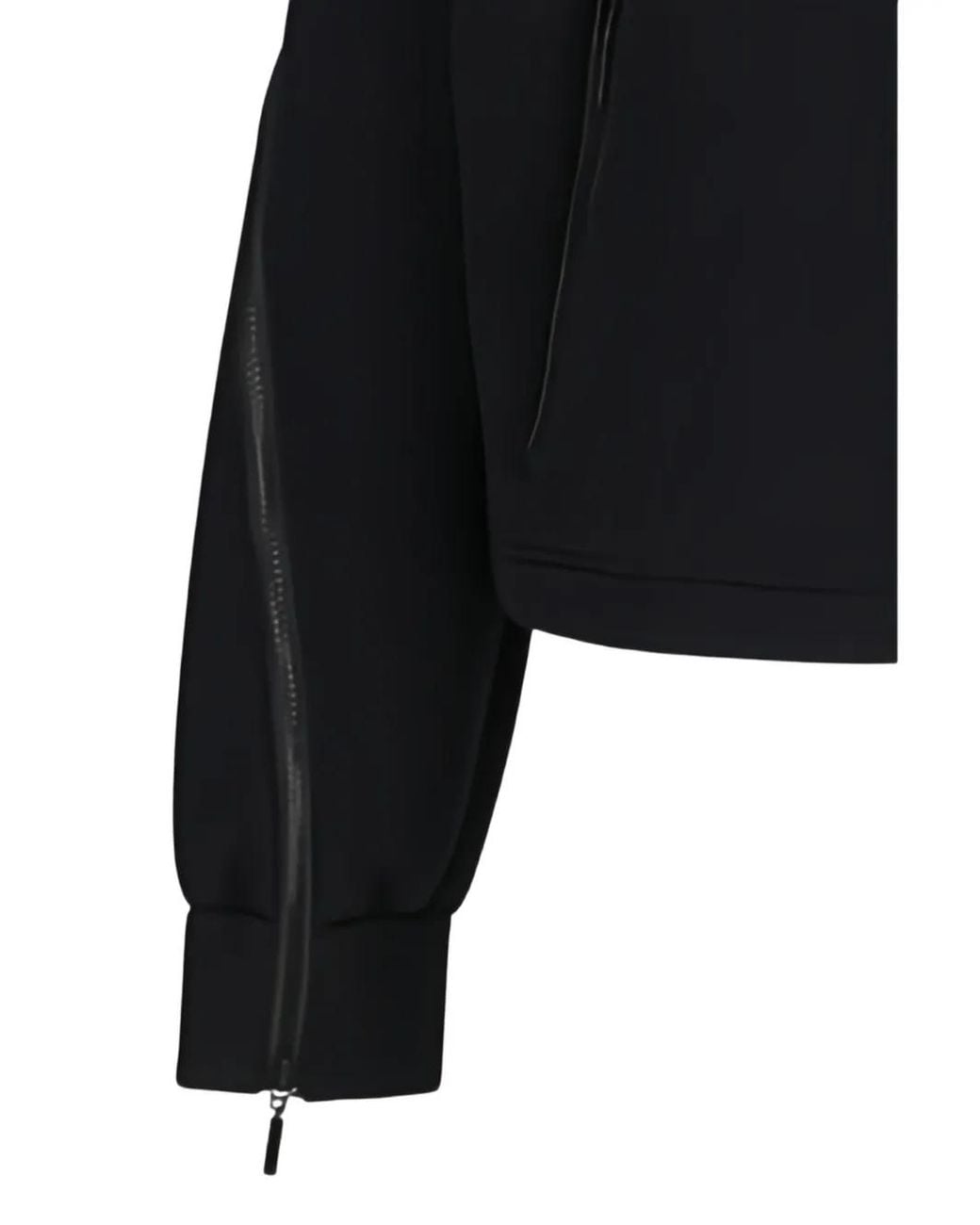 Wolford Blue Hoodie Urban Touch À Détail De Zip