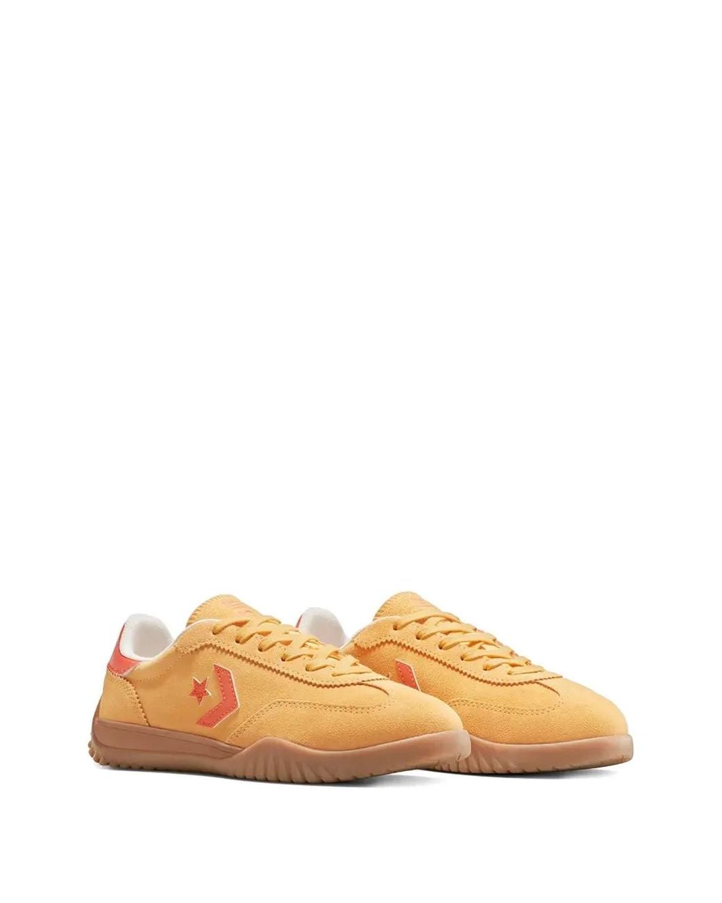 Converse Yellow Run Star Logo Sneakers