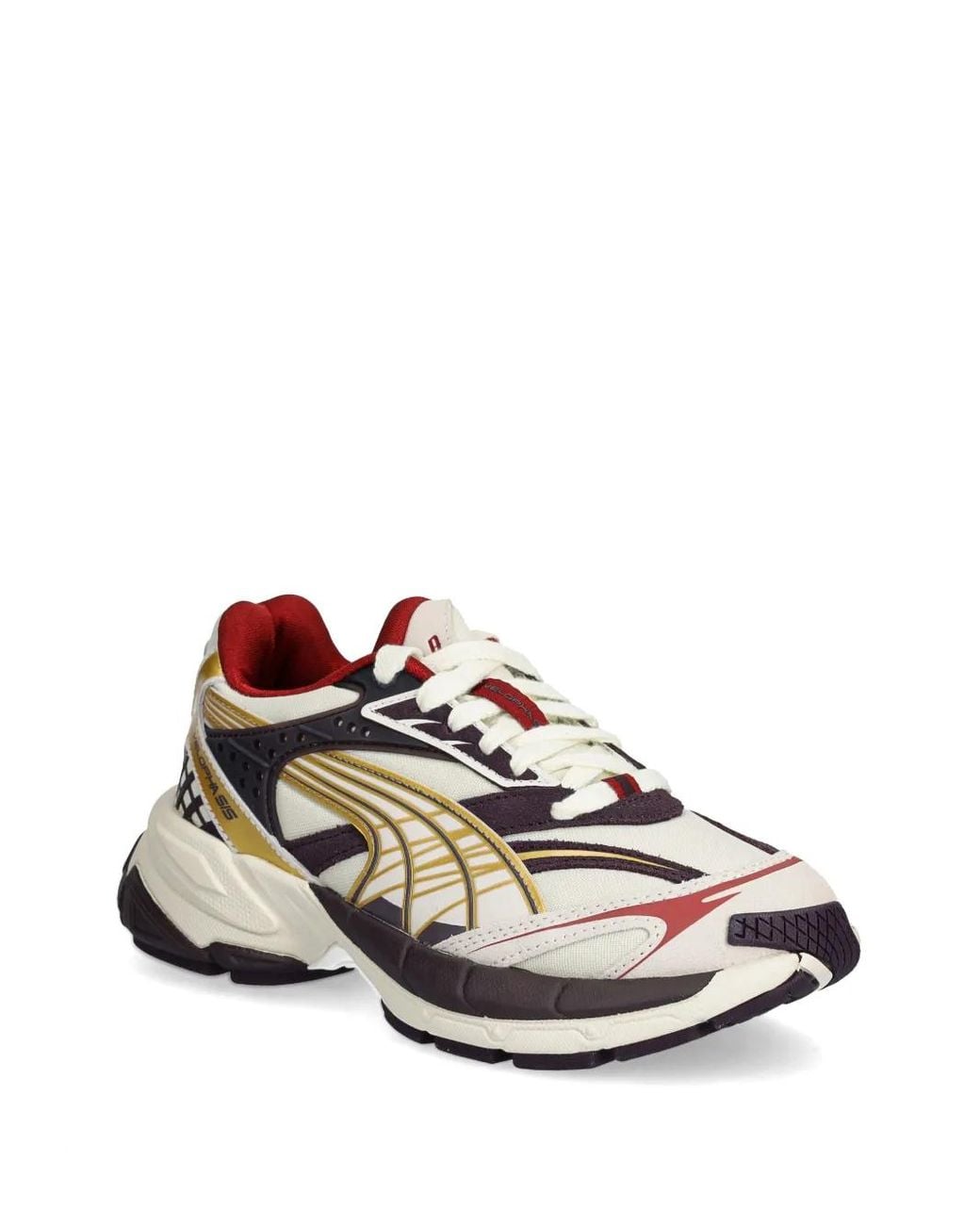 PUMA White Play Loud Velophasis Sneakers