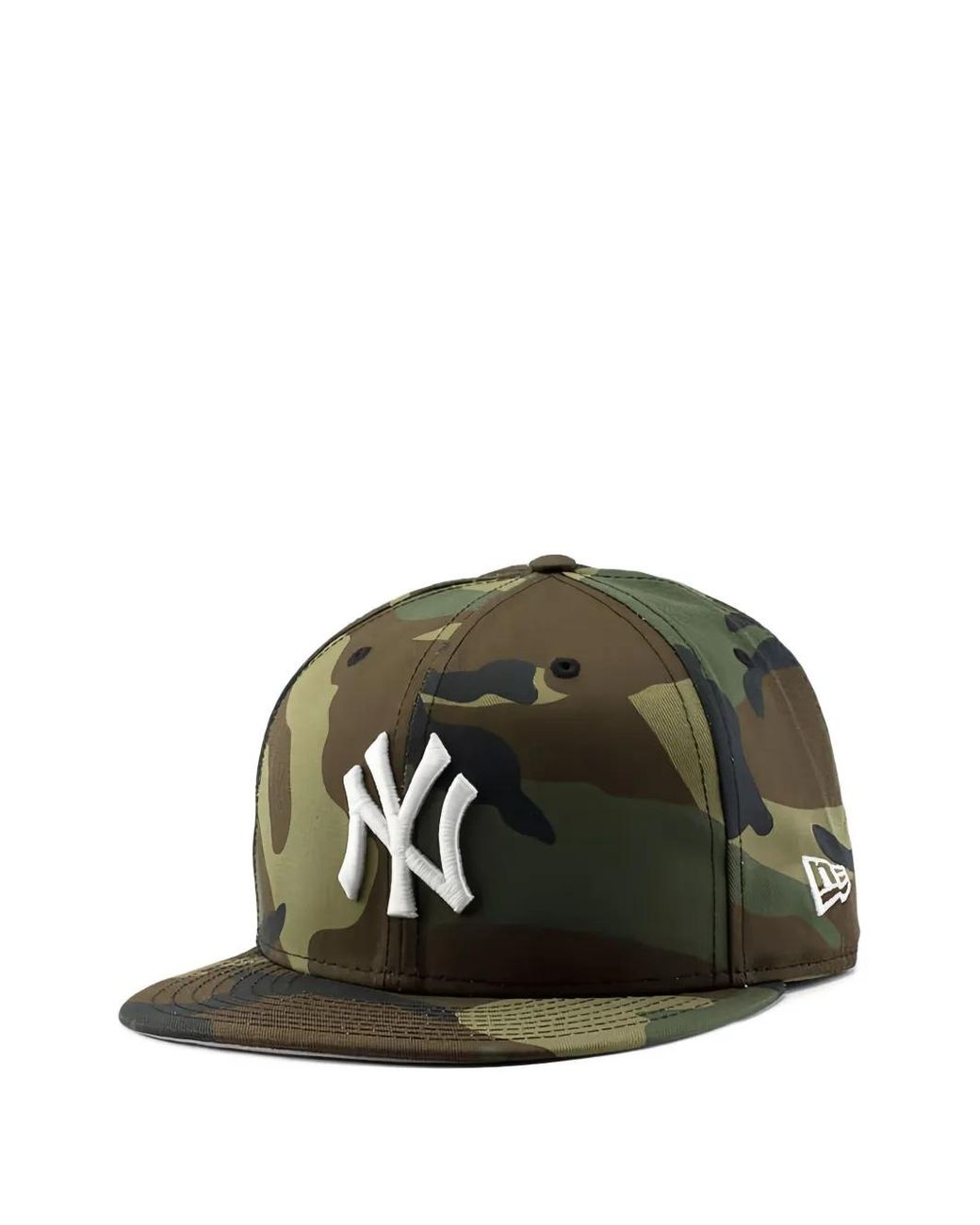 KTZ Green Camouflage-Pattern Baseball Cap
