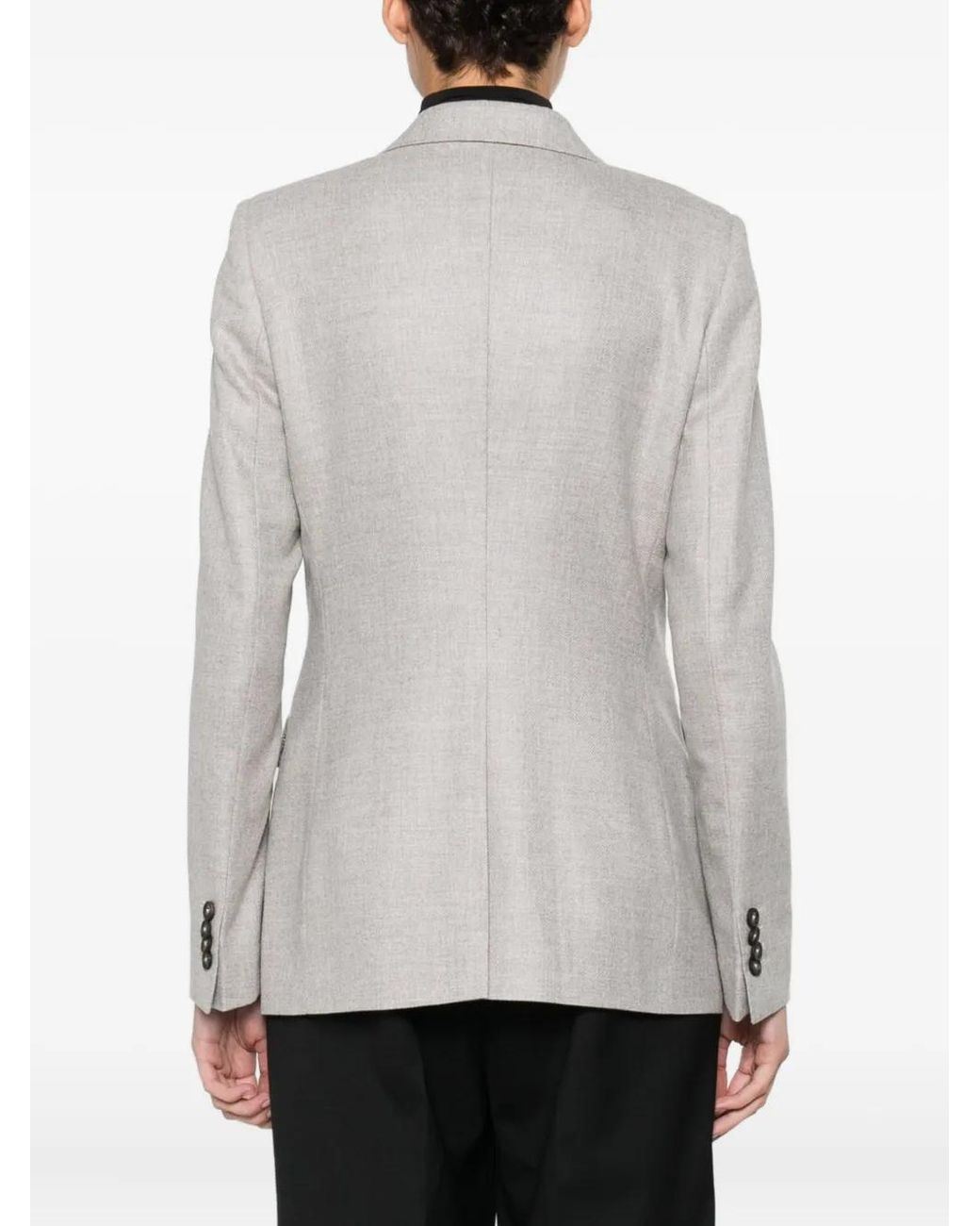 Tagliatore Jas Met Knopen in het White