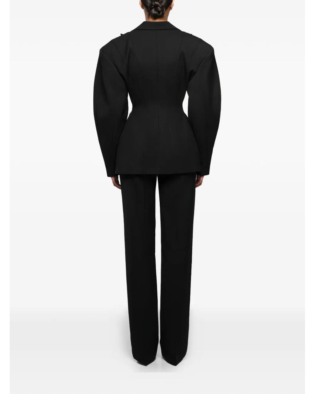 Anouki Black Double-Breasted Blazer