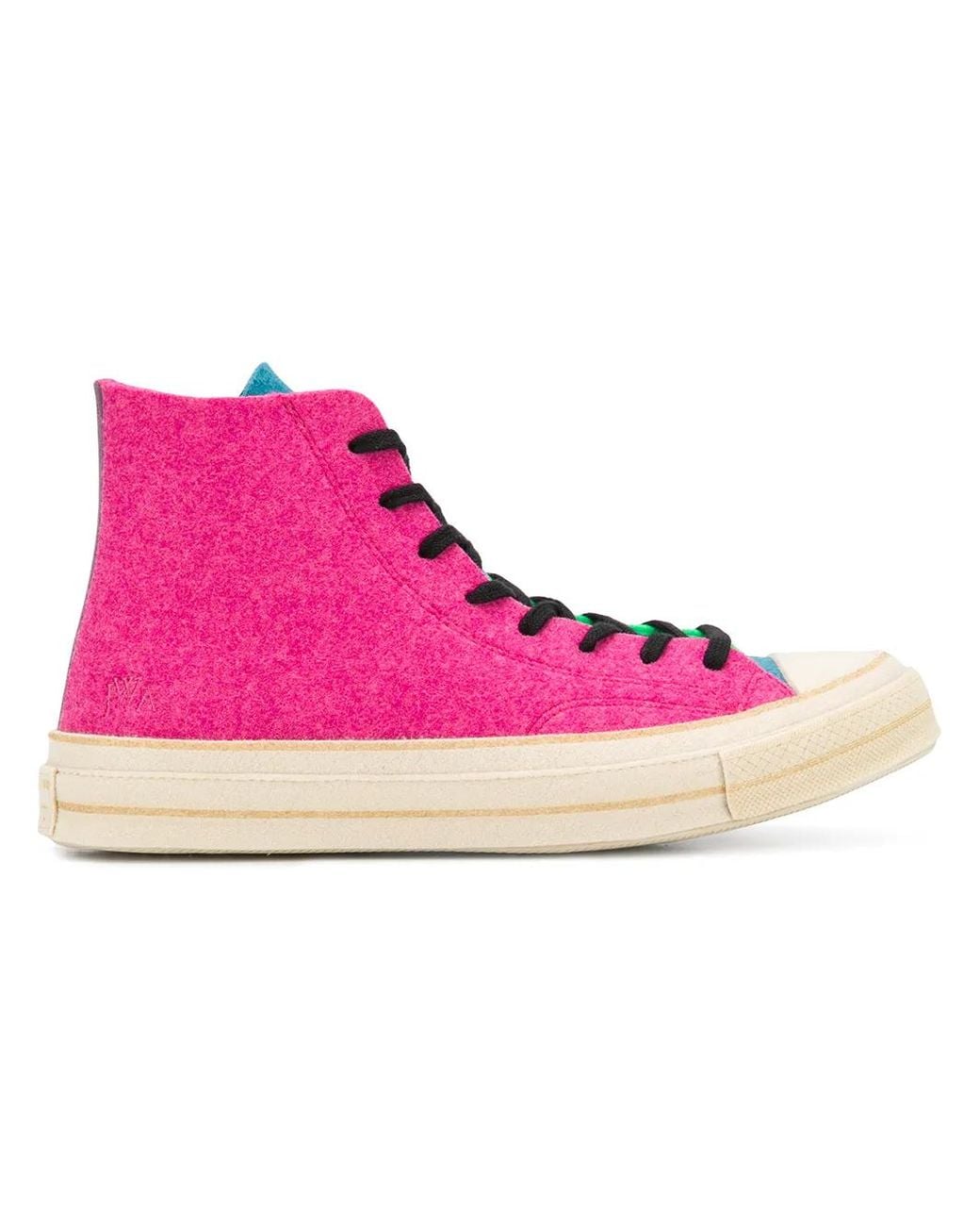 Converse Pink X Jw Anderson Chuck 70 Hi "Felt" Sneakers for men