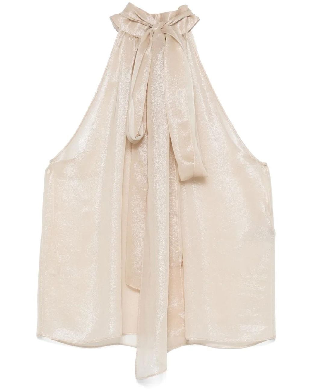 Tom Ford White Pussy-Bow Collar Blouse