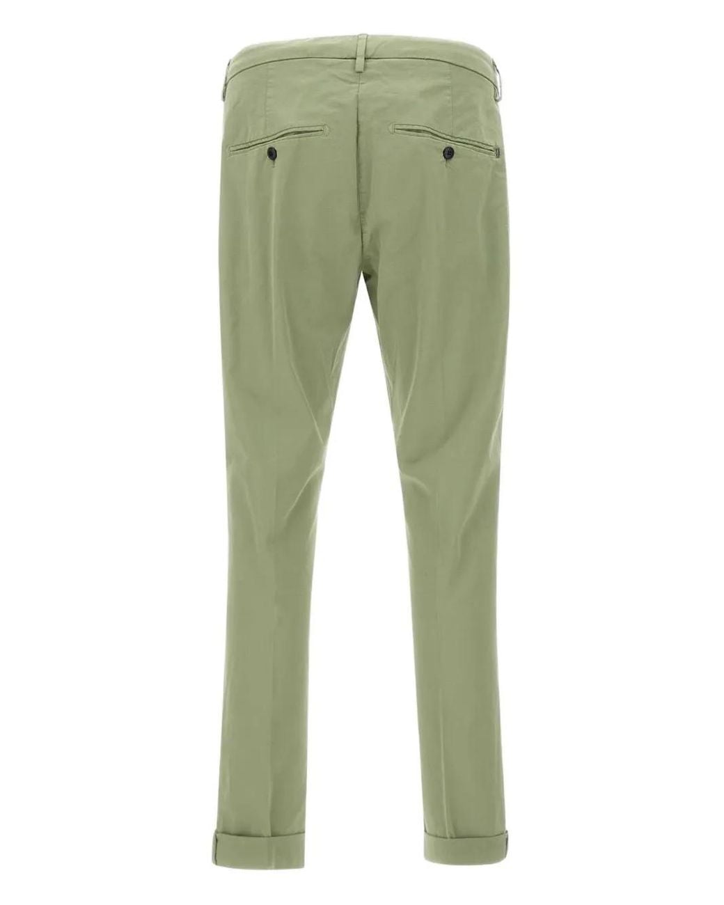 Dondup Green Gaubert Trousers for men