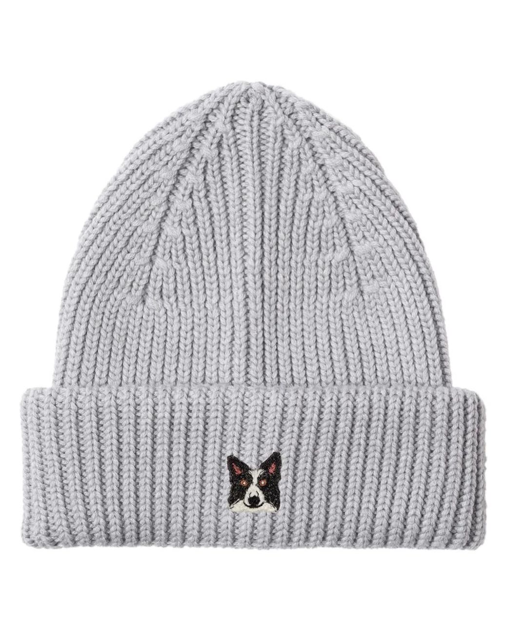 PELO FOUNDATION Gray Border Collie Beanie