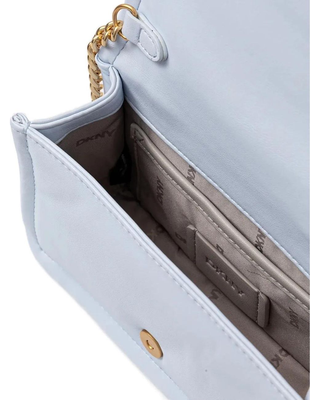 DKNY Blue Mini-Tasche mit Kettenriemen