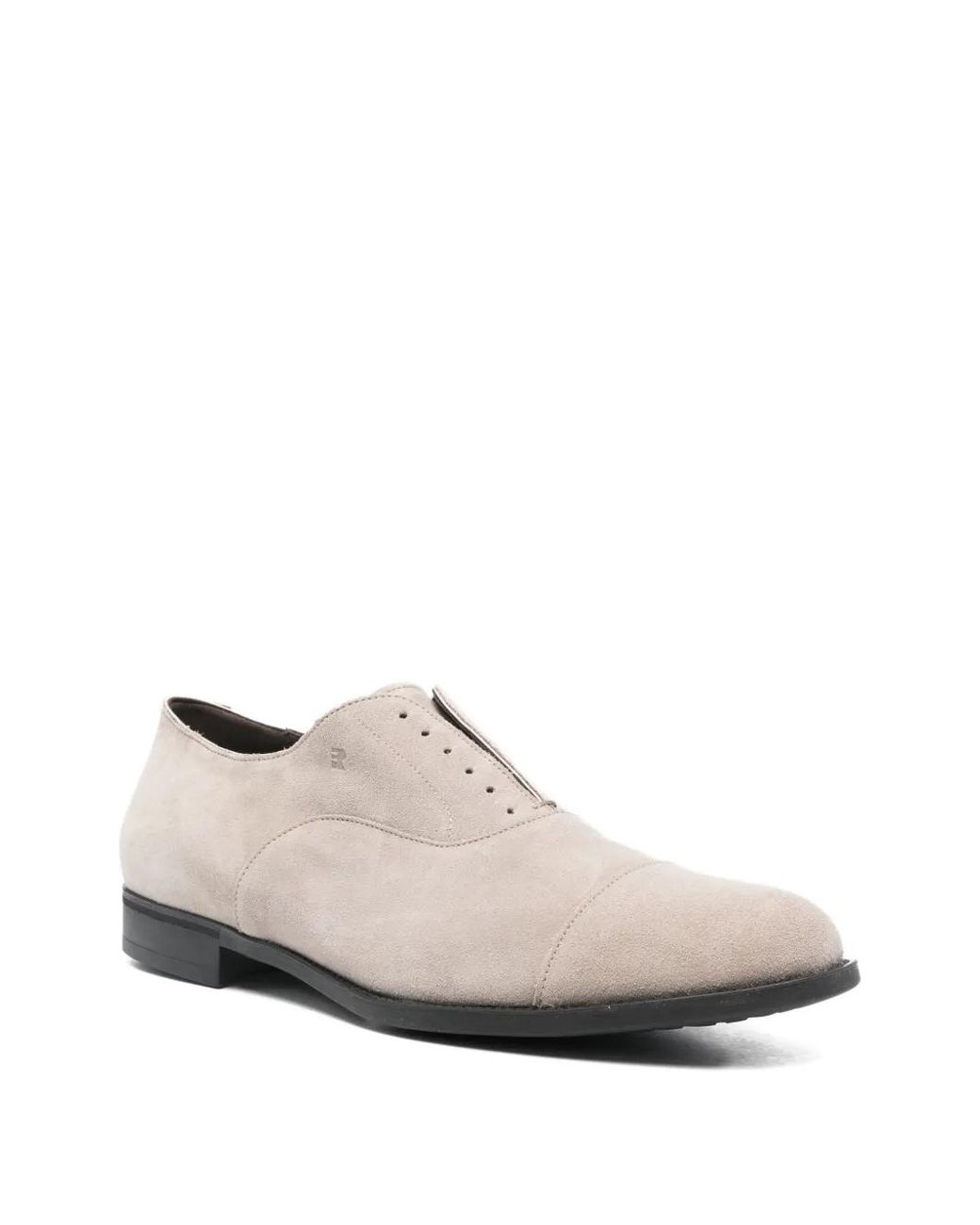 Fratelli Rossetti White Round Toe Shoes for men