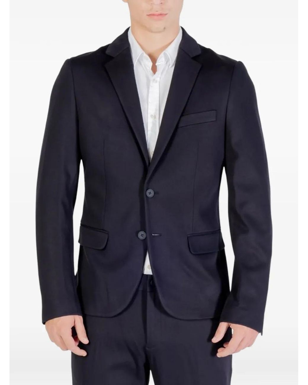 Antony Morato Blue Single-Breasted Blazer for men