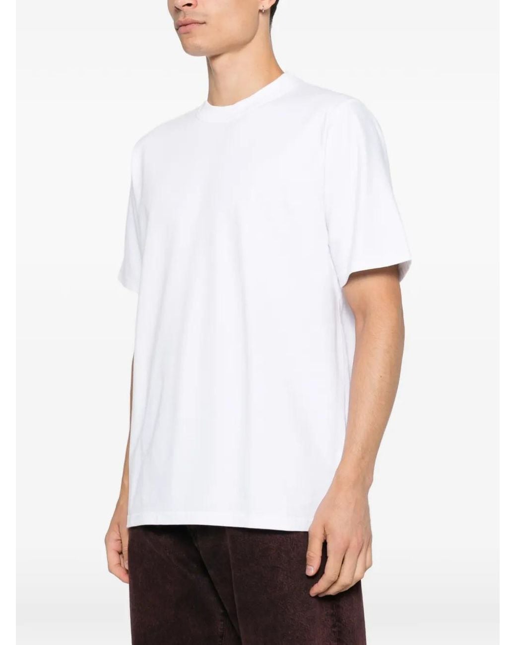 Arte' White Graphic-Print T-Shirt for men