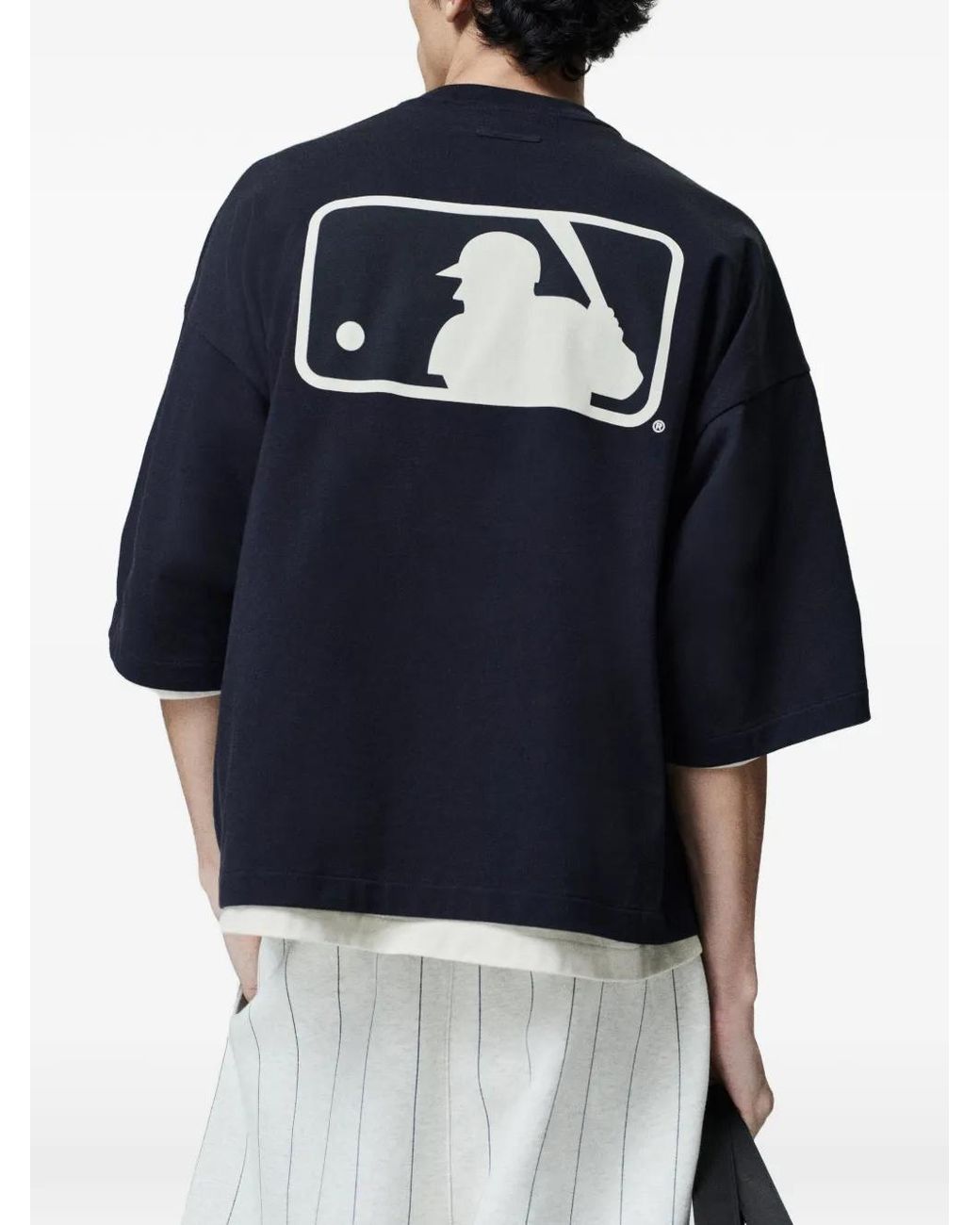Fear Of God Black Mlb Merch T-Shirt for men