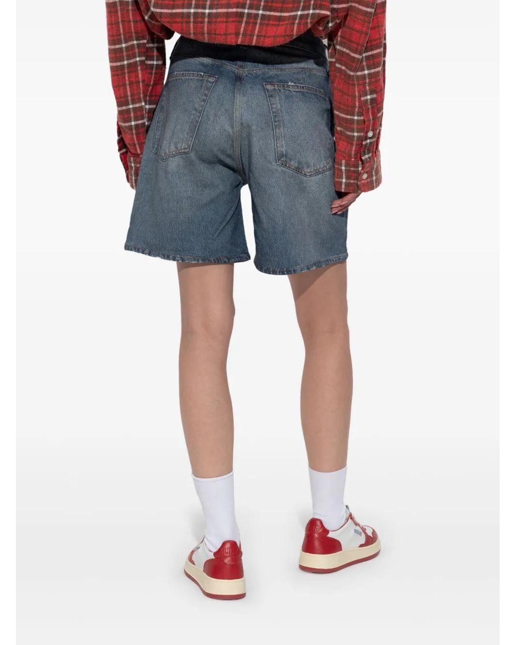 Rag & Bone Blue Cosmos Shorts