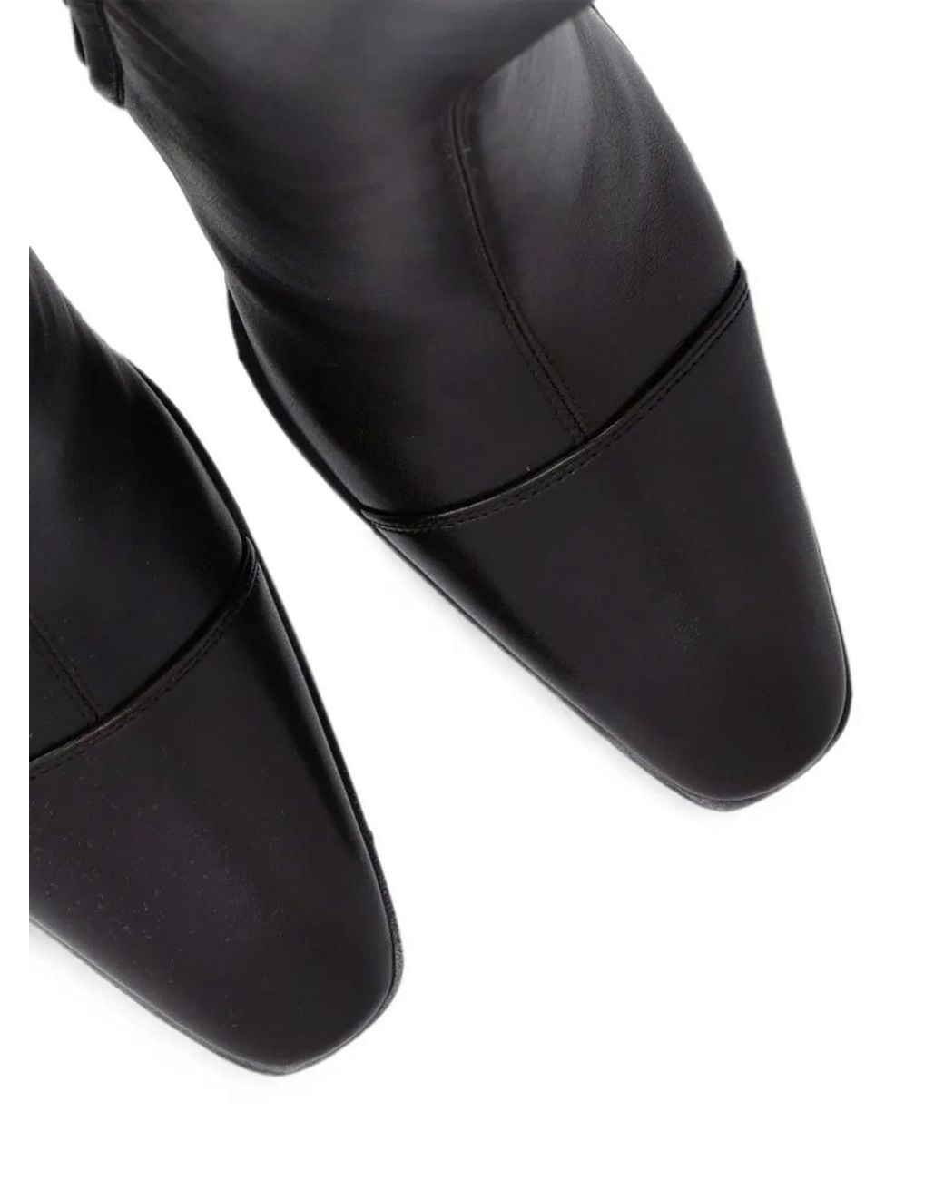 Saint Laurent Black Venetia Boots