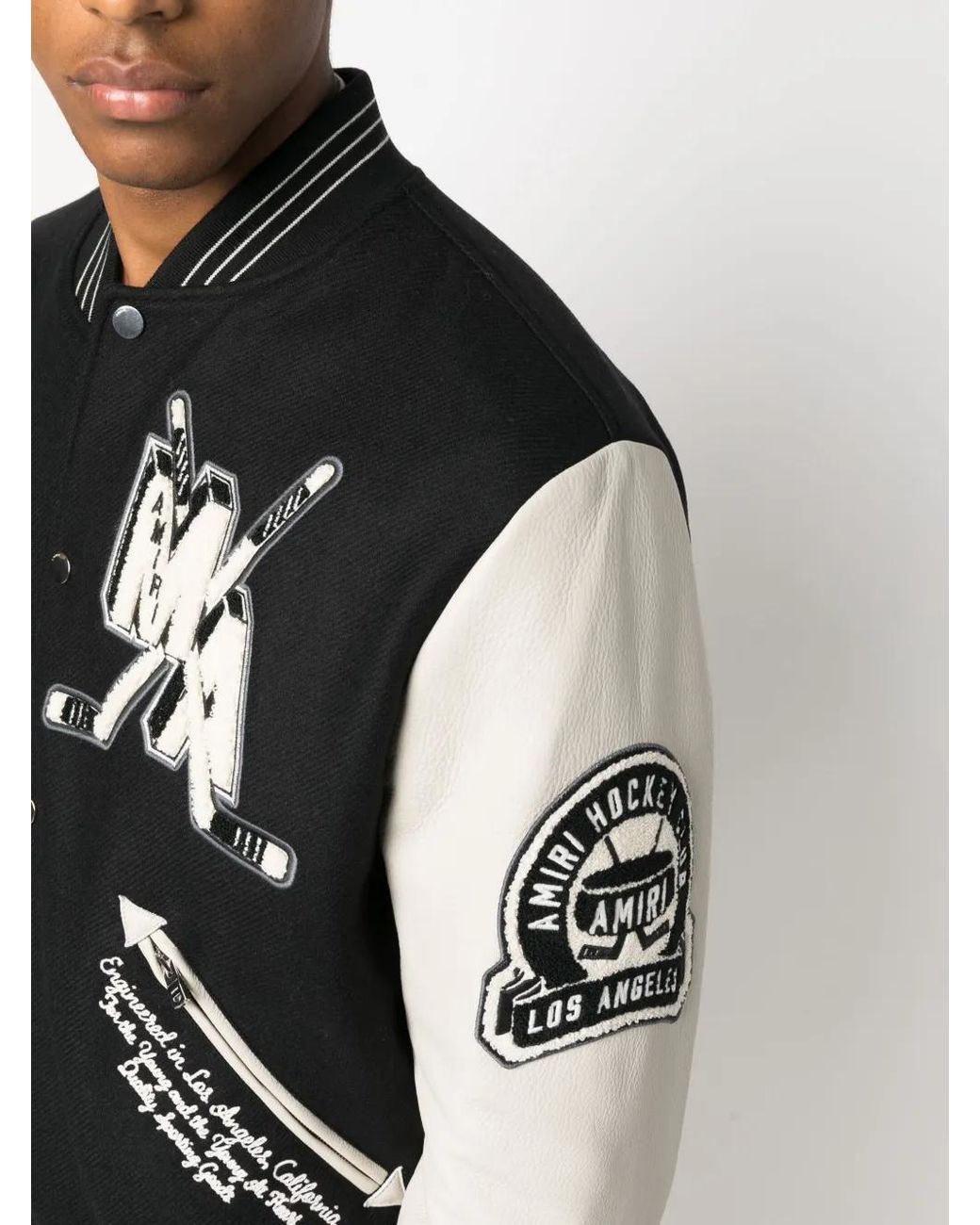 Amiri Black Wool Jacket for men