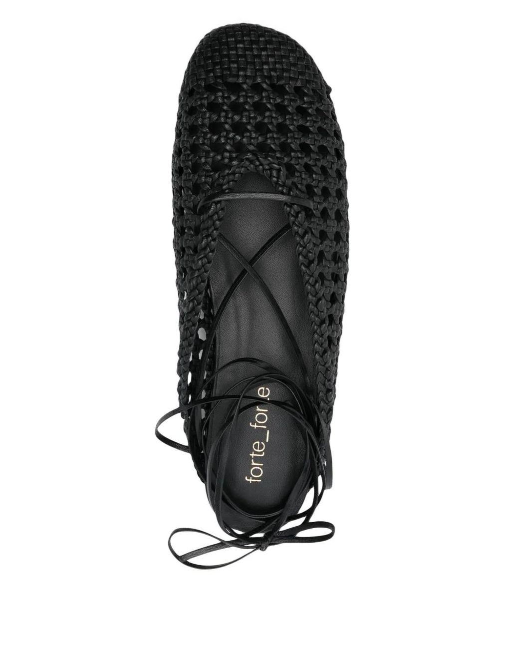 Forte_forte White Hand Braided Sabot Shoes