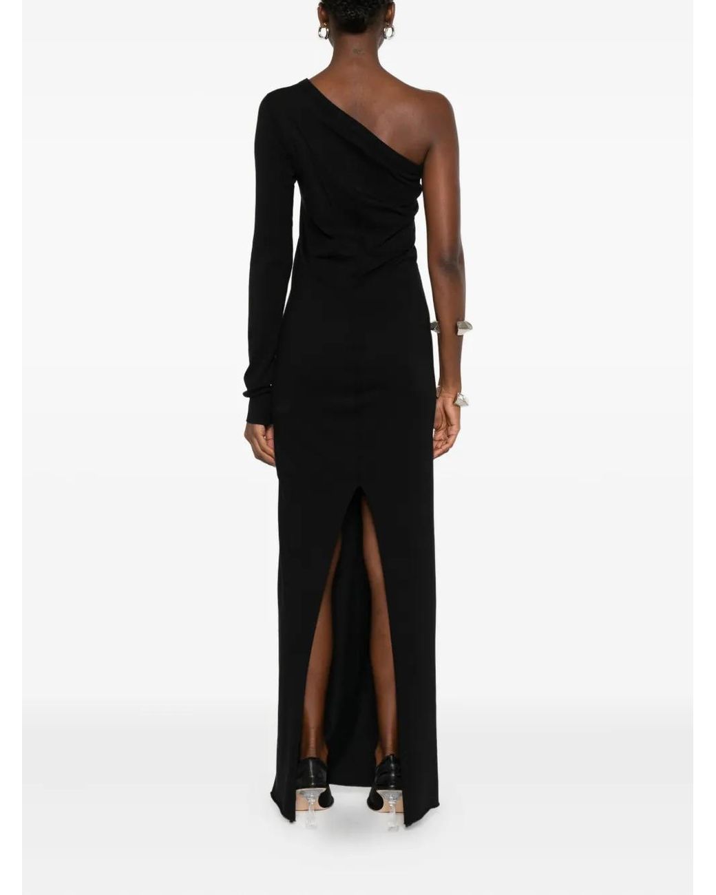 Rick Owens Black Ziggy" Dress