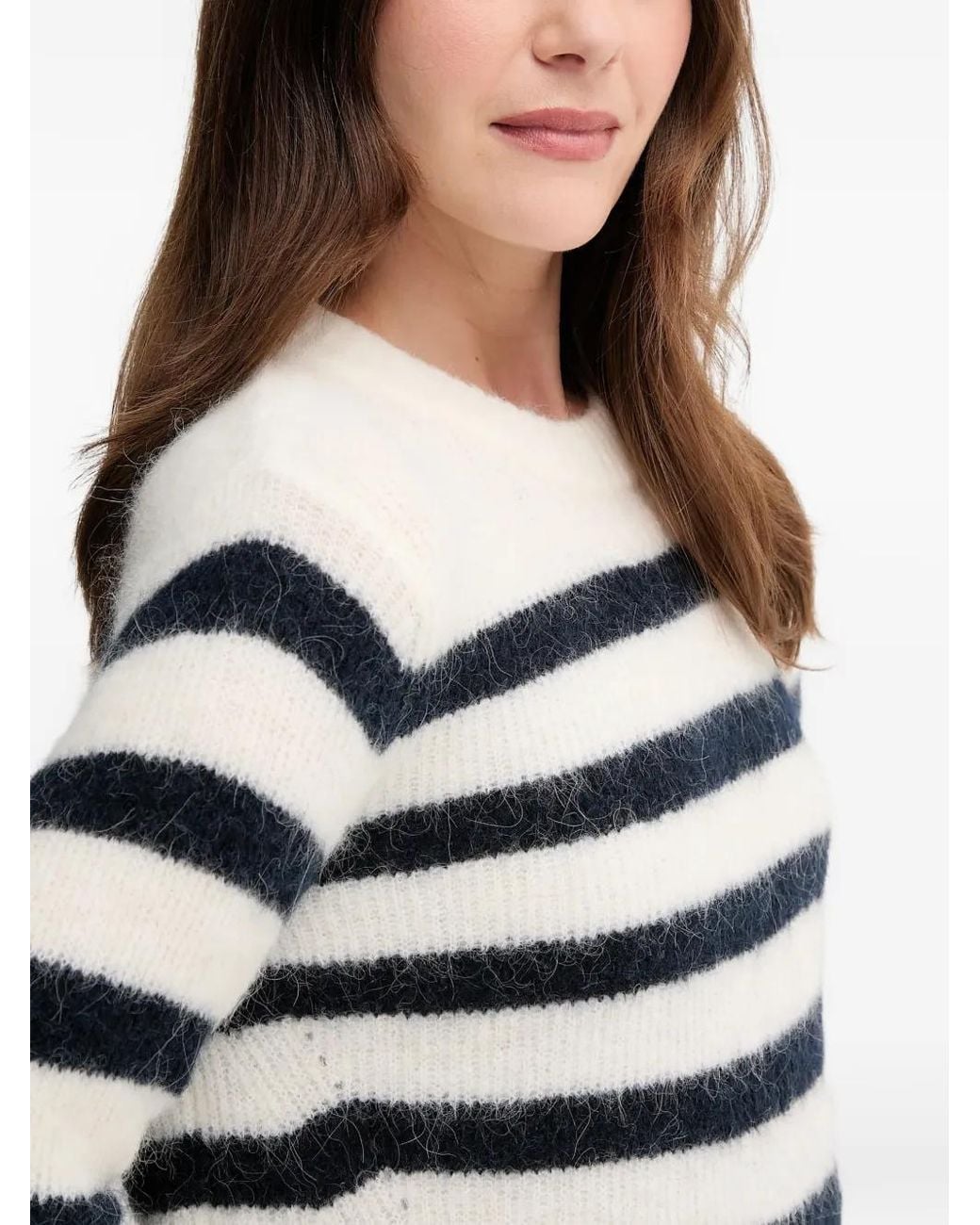 Mos Mosh Blue Striped Knitwear
