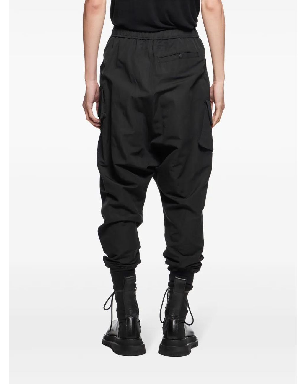 Julius Drop-Crotch Cargo Pants in Black for Men | Lyst UK Julius Drop-Crotch Cargo Pants in Black for Men | Lyst UK