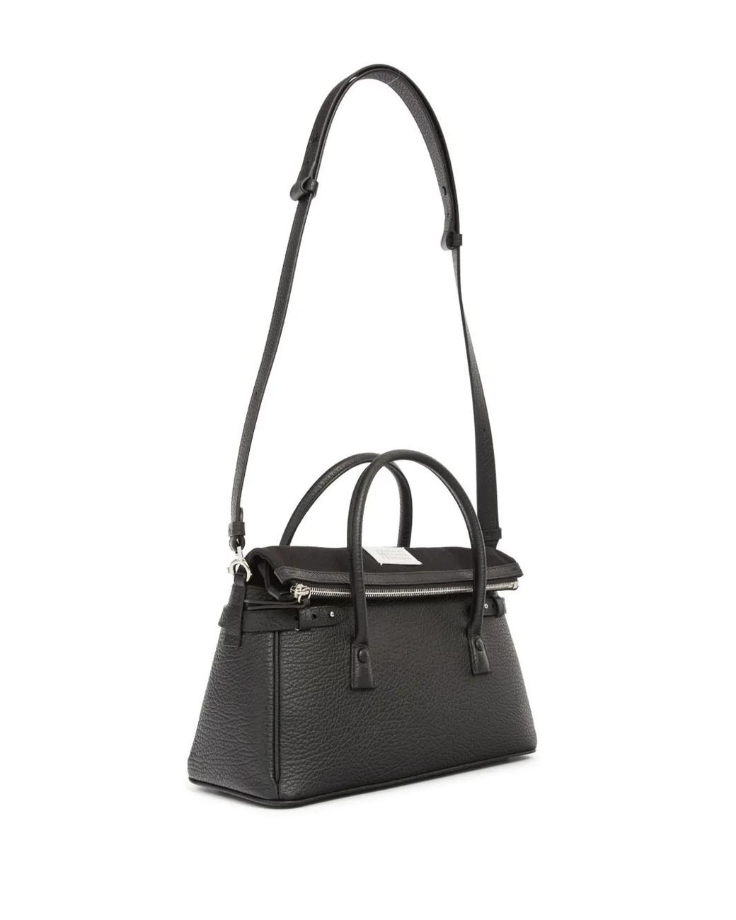 Maison Margiela Black Medium 5Ac Tote Bag