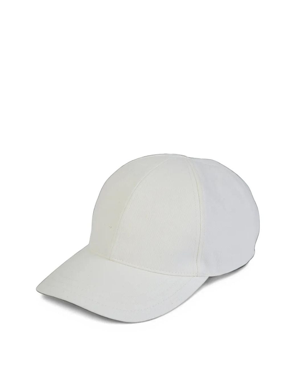 Eleventy White Six-Panel Baseball Cap for men