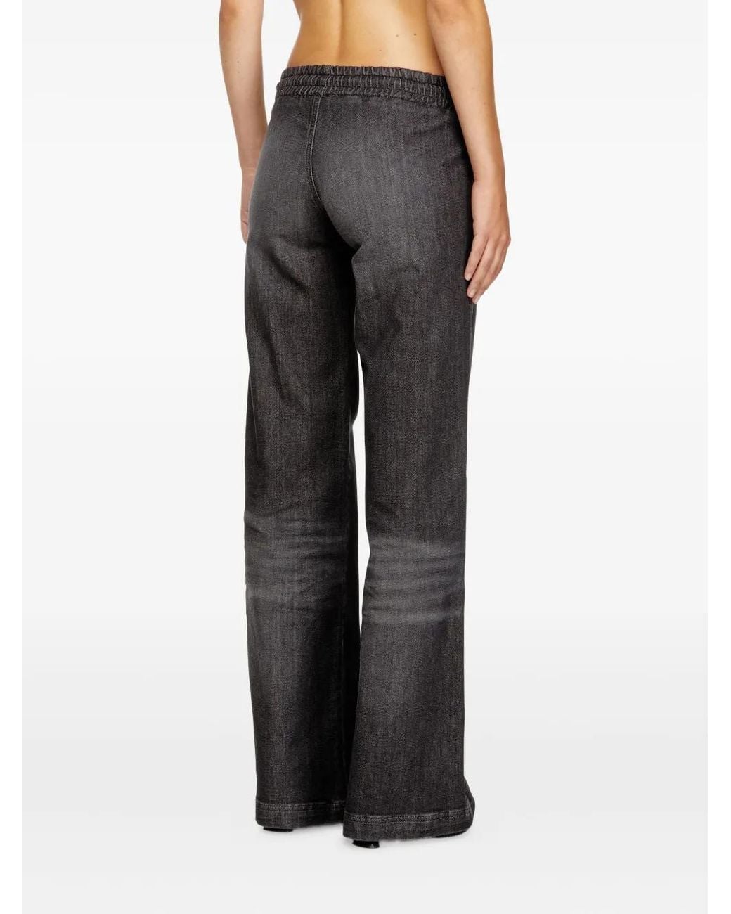 DIESEL Gray 2078 D-Ainty Drawstring Jeans