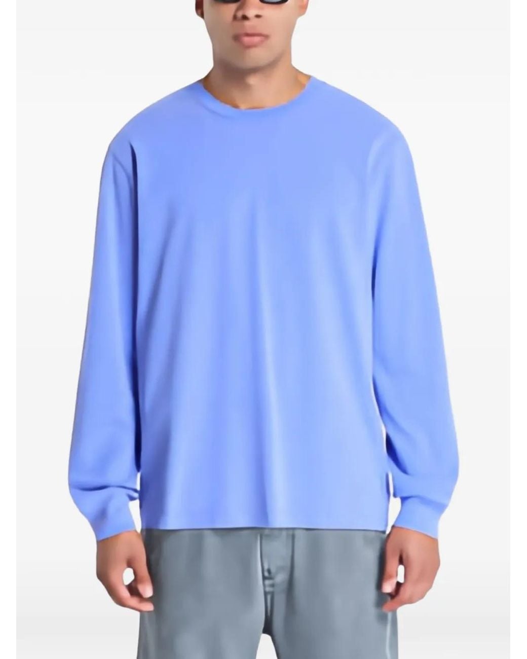 A.P.C. Blue Winter 26 Long-Sleeve T-Shirt