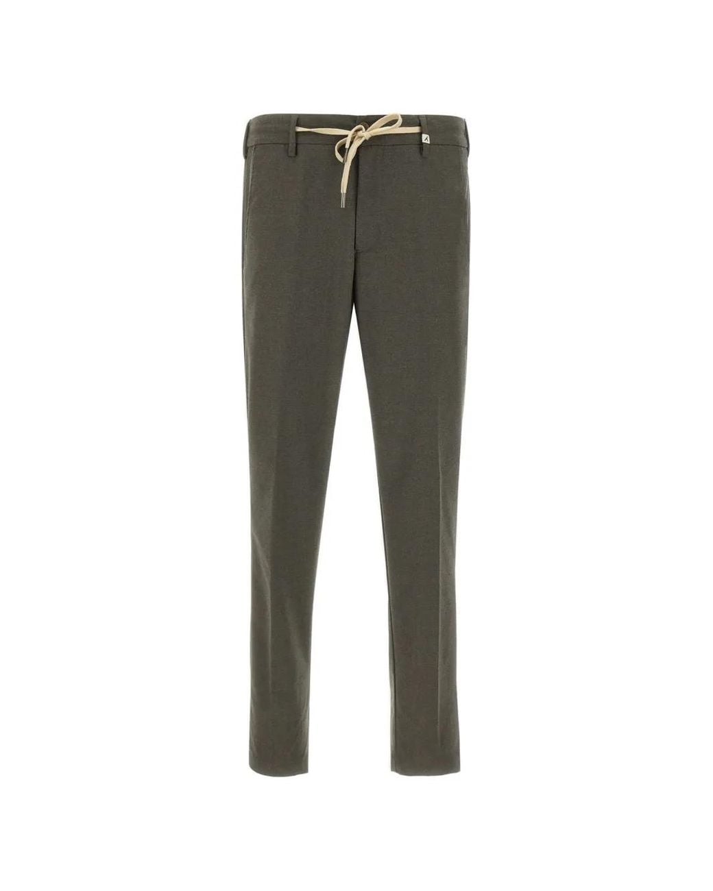 Myths Gray Drawstring Trousers for men