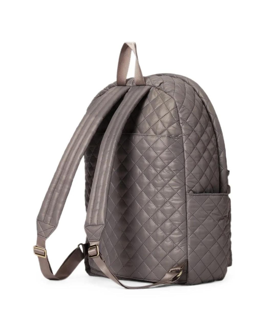 MZ Wallace Gray Metro Quilted Backpack