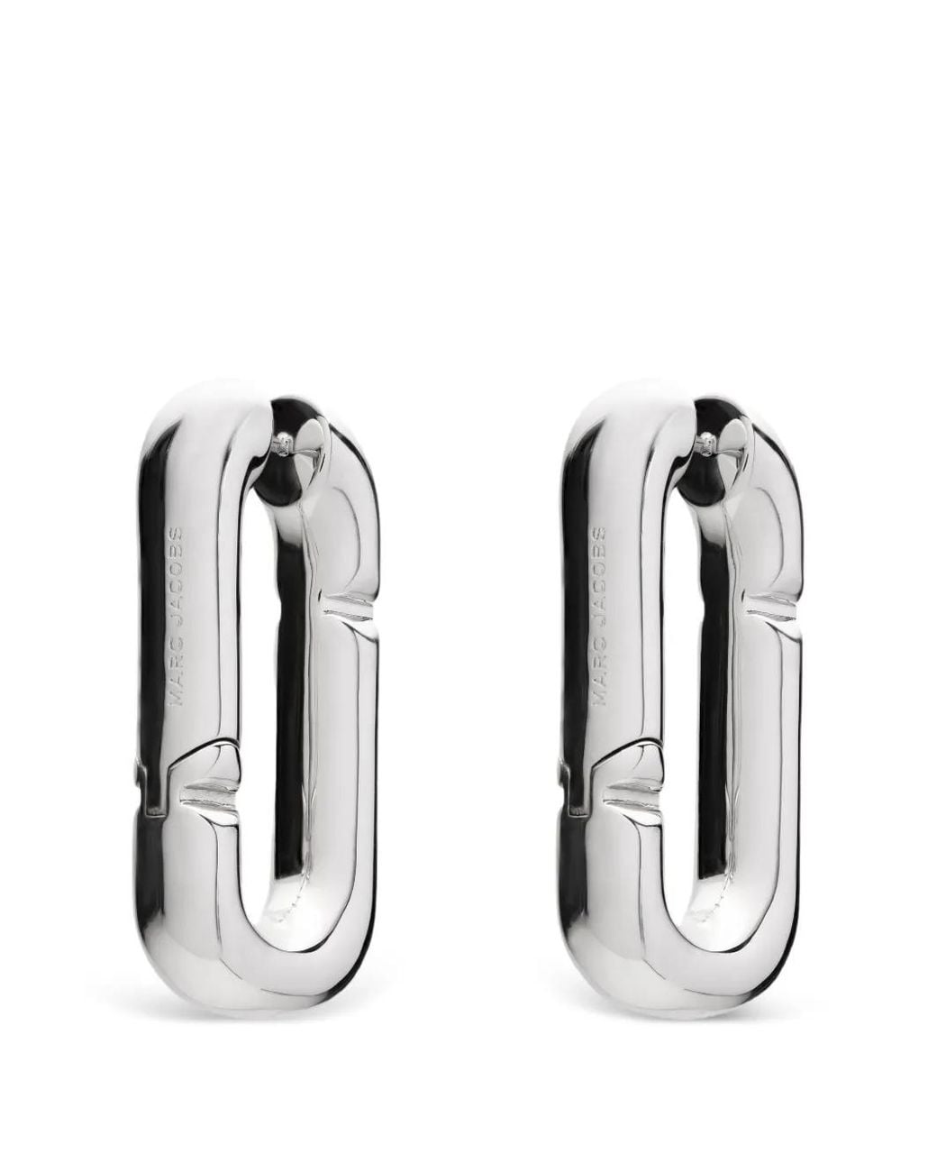 Marc Jacobs Black The Pop J Marc Hoop Earrings