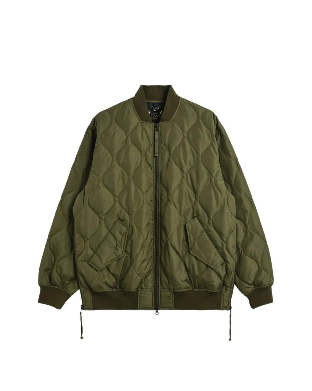 Taion Green Military Ma-1 Quilted Jacket for men