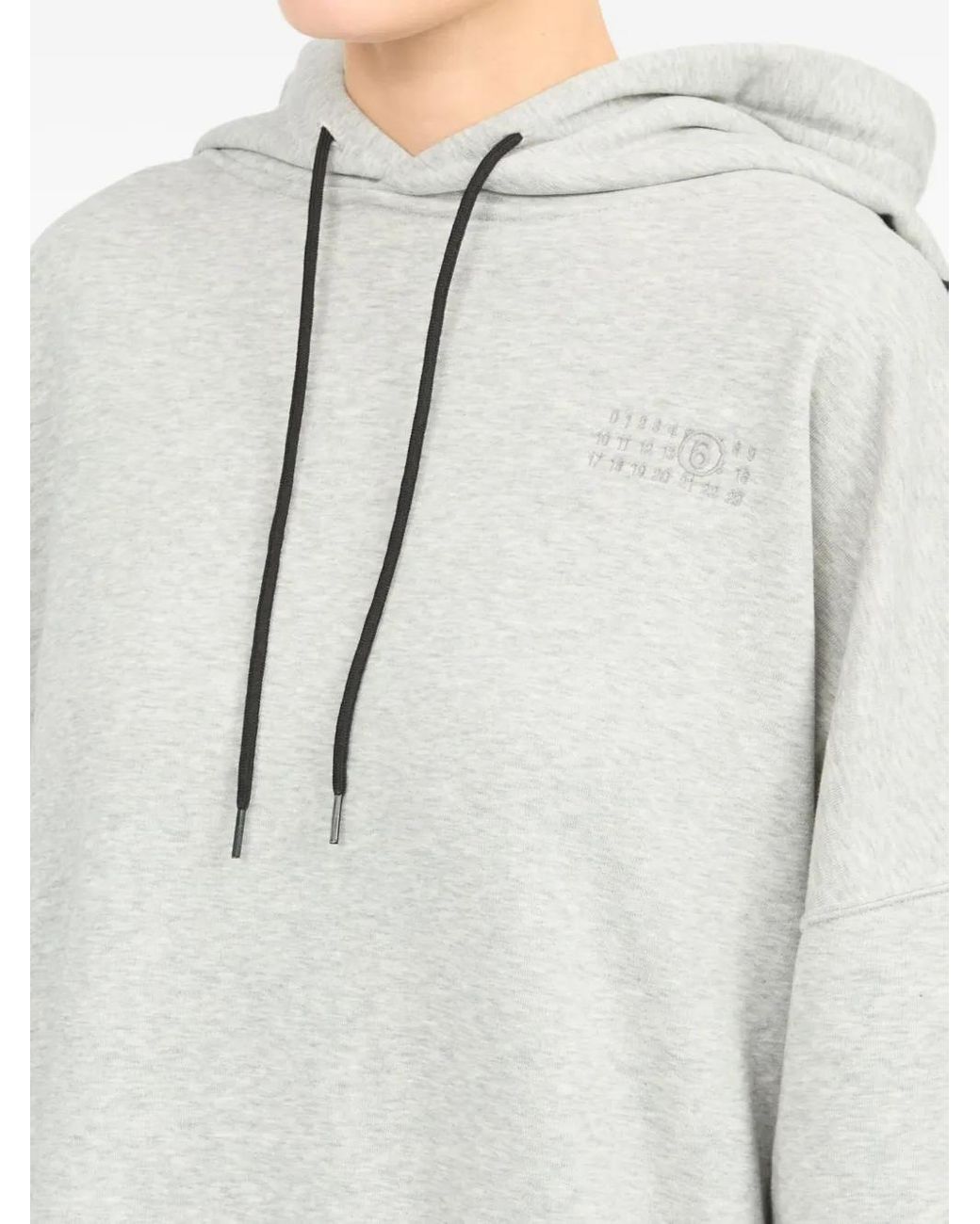 MM6 by Maison Margiela Gray Sweat Jacket
