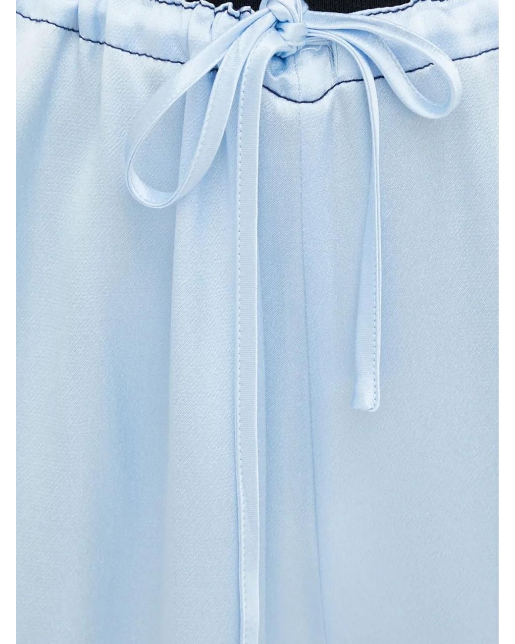 Résumé Blue Drawstring Trousers