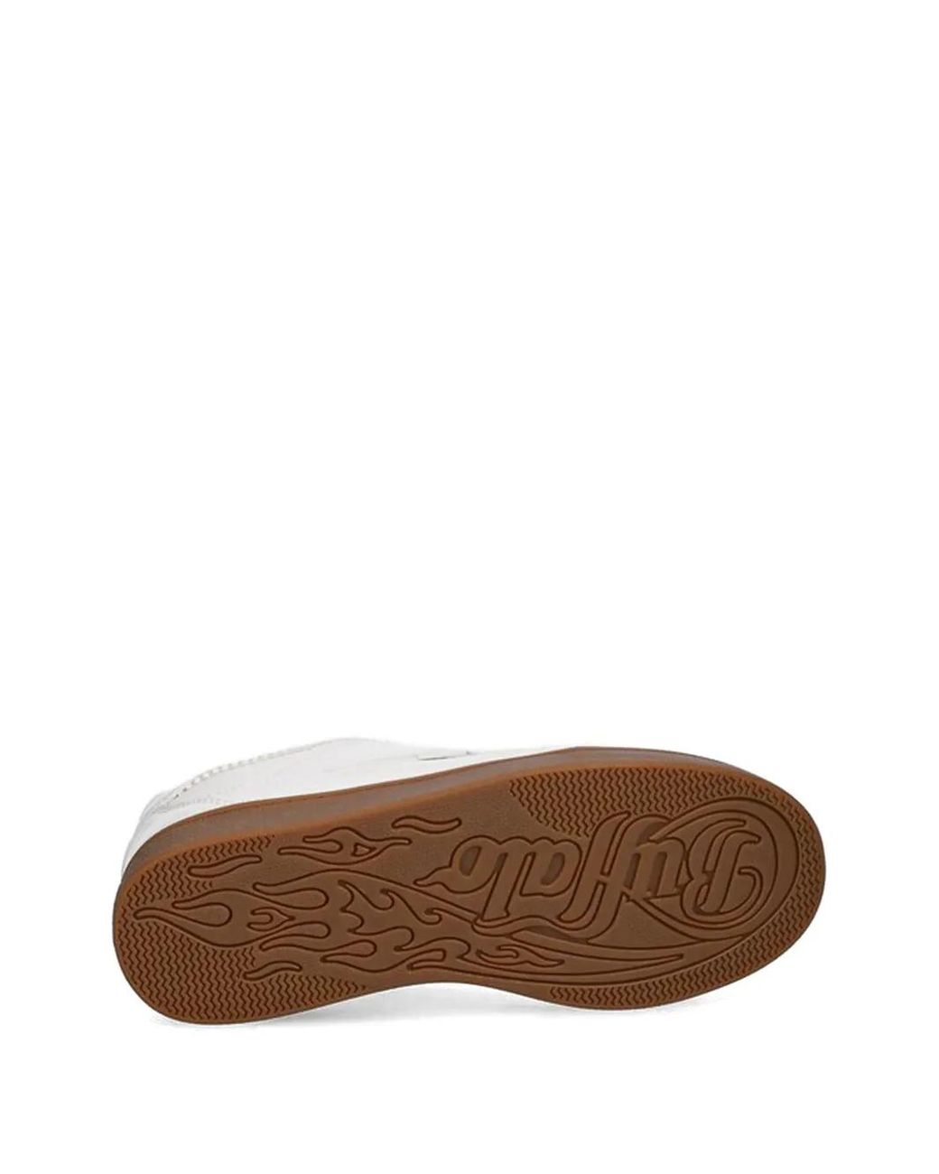 Buffalo White Logo Sneakers