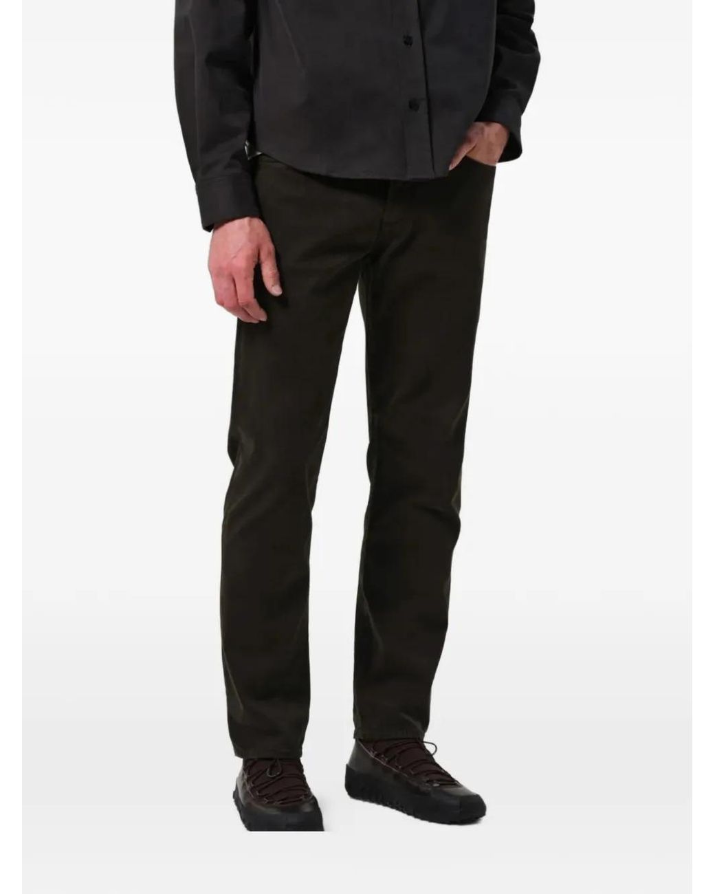 Citizens of Humanity Gray Elijah Straight Trousers for men