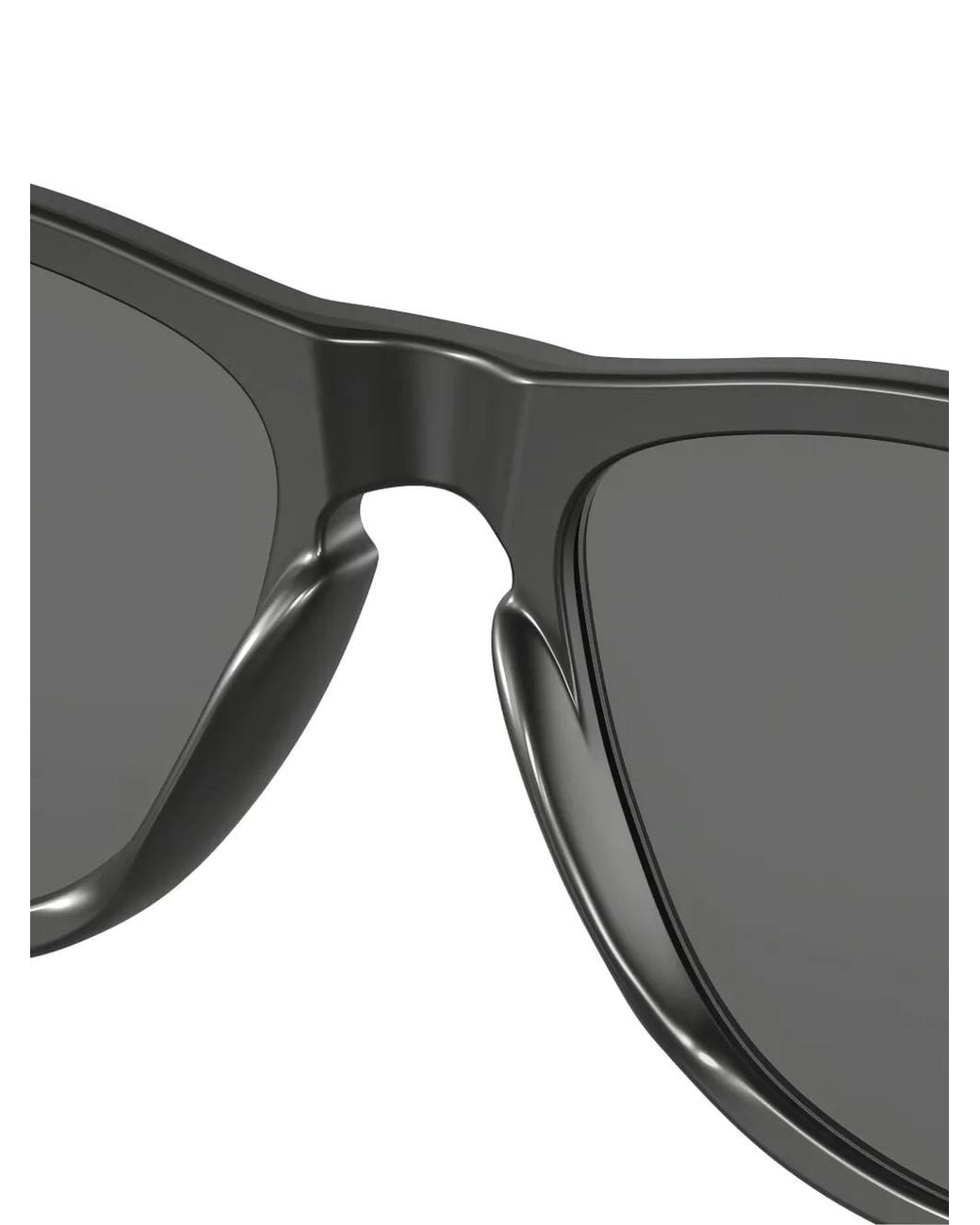 Oakley Gray Geometric-Frame Shades