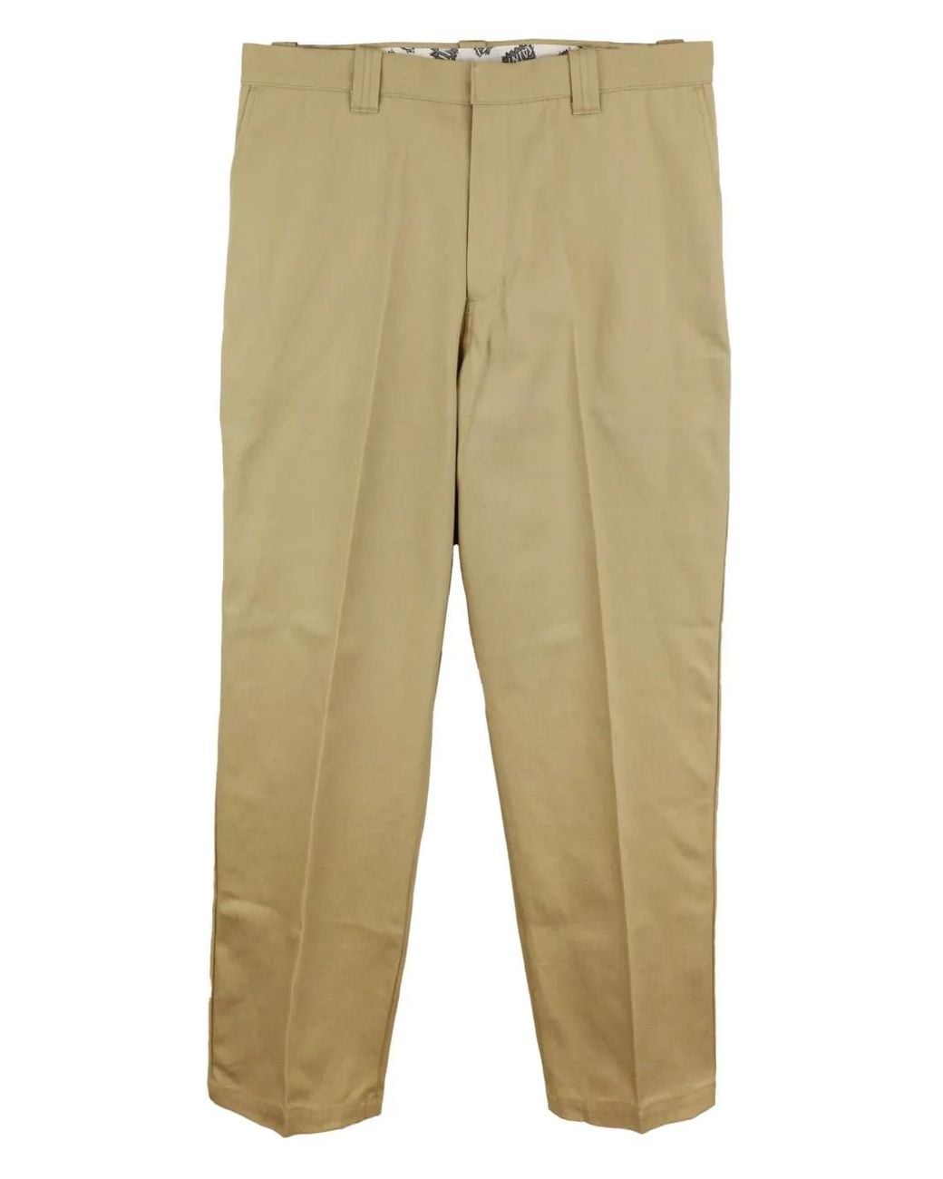 SAINT Mxxxxxx Natural Logo-Patch Cotton Chinos for men