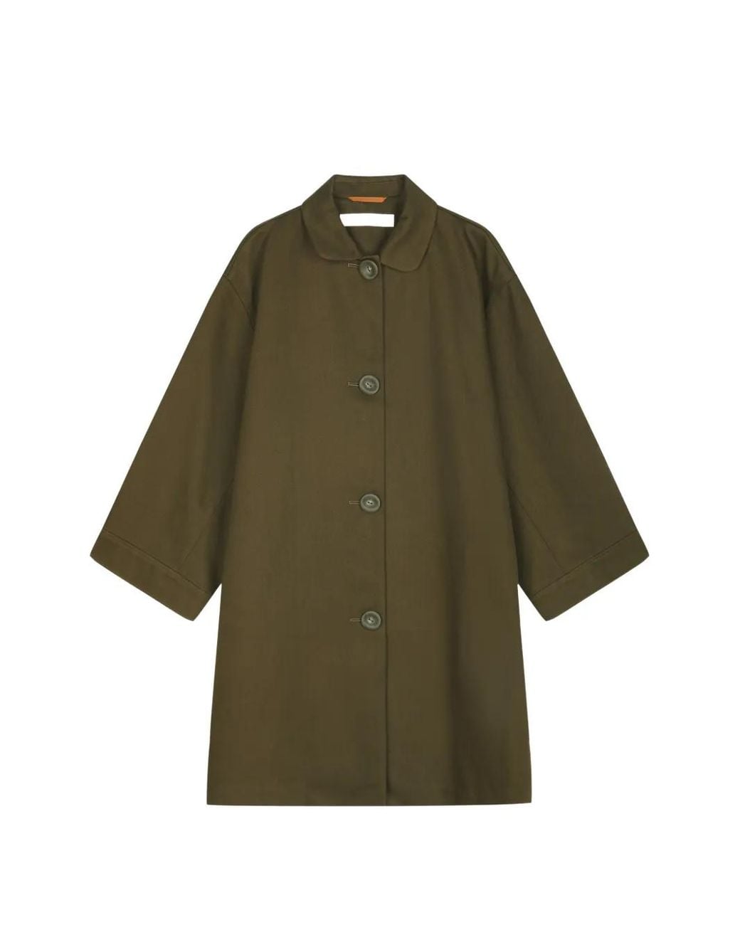 JNBY Green Oversized Midi Coat