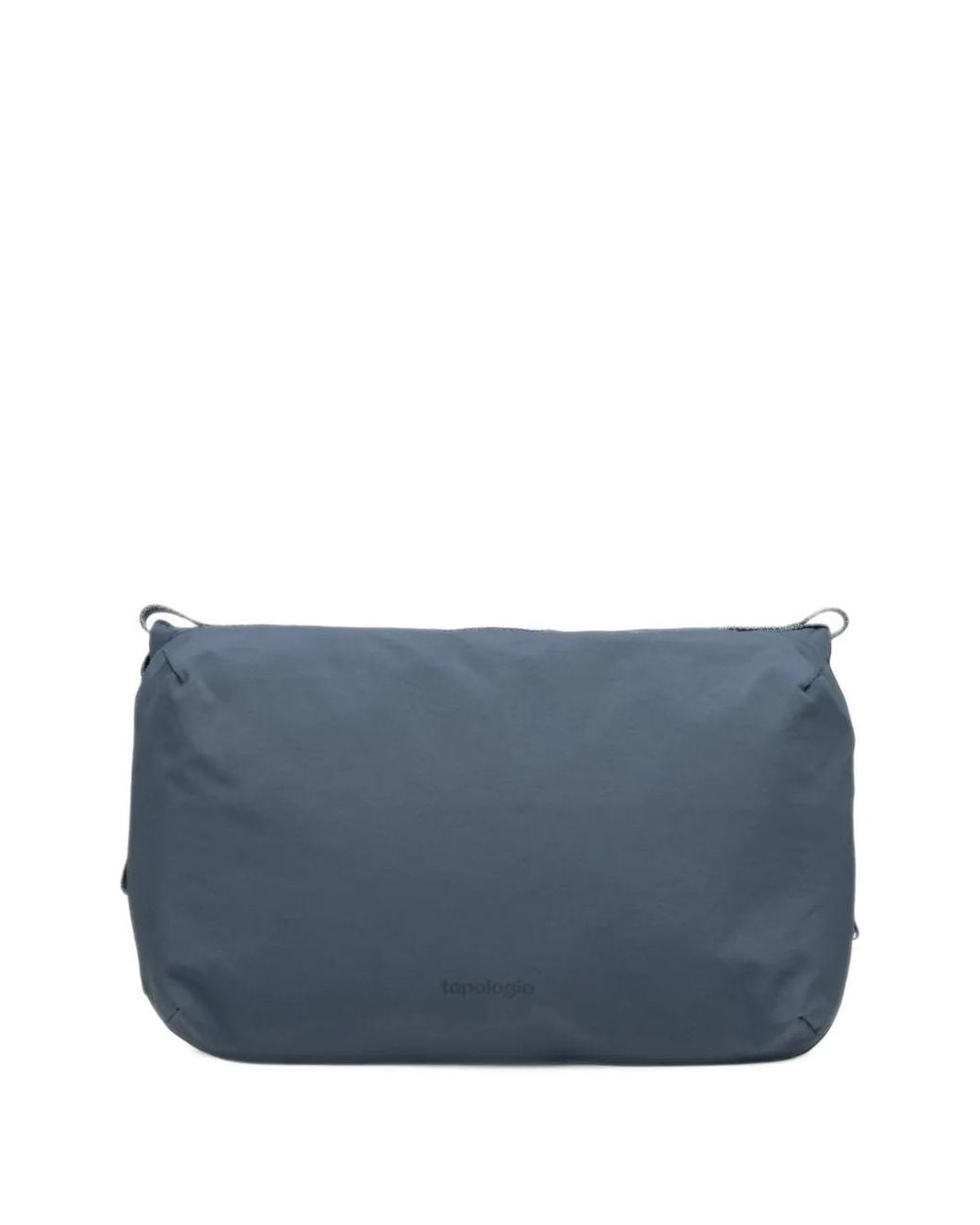 Topologie Blue Grande Pochette Bottle Sacoche Matelassée