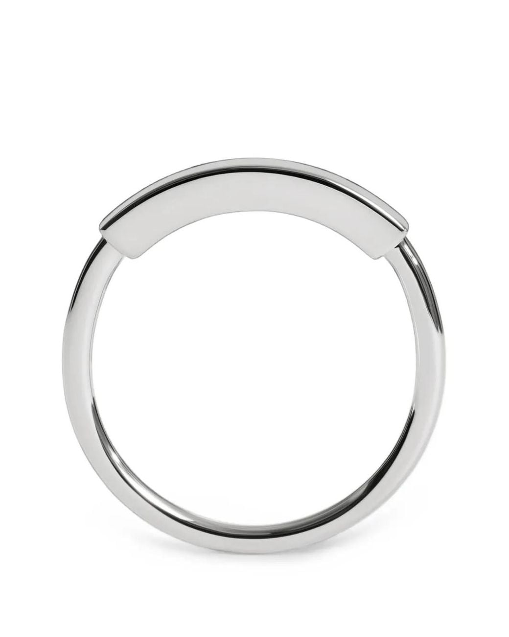 Monica Vinader Metallic Mv Linear Stacking Ring