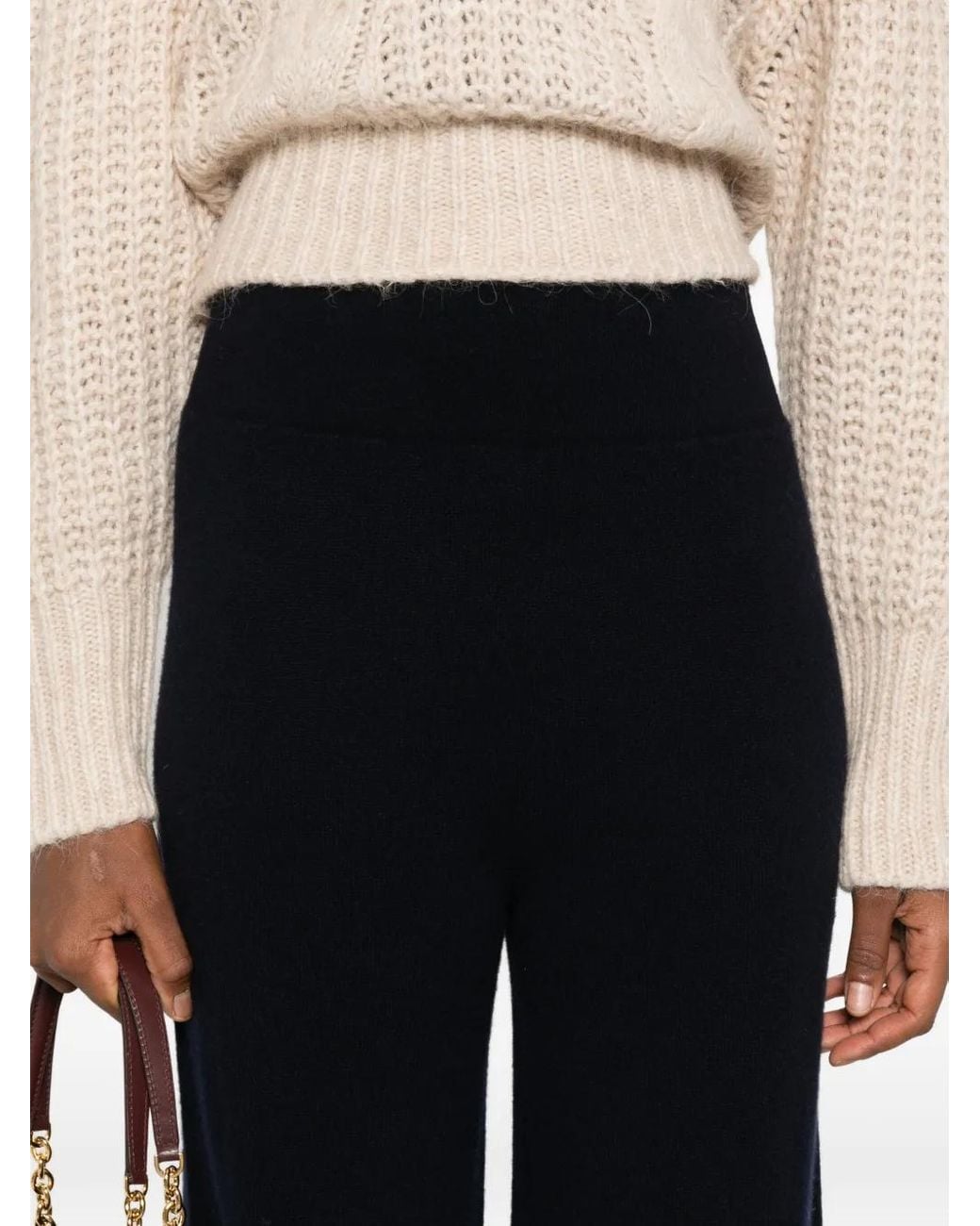 Vanisé Blue Wide-Leg Trousers