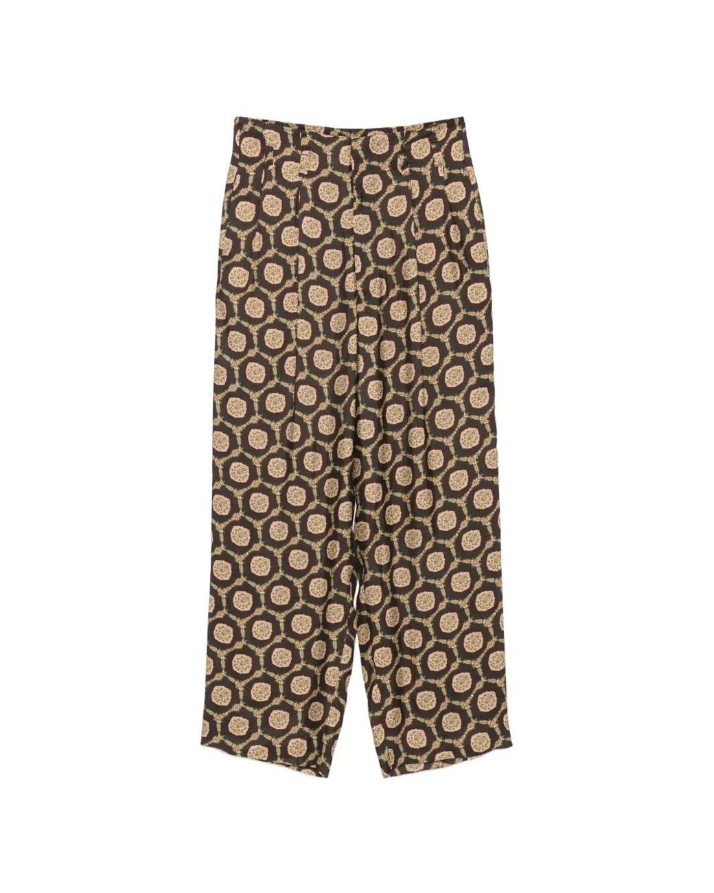 Emporio Armani Natural Printed Trousers for men