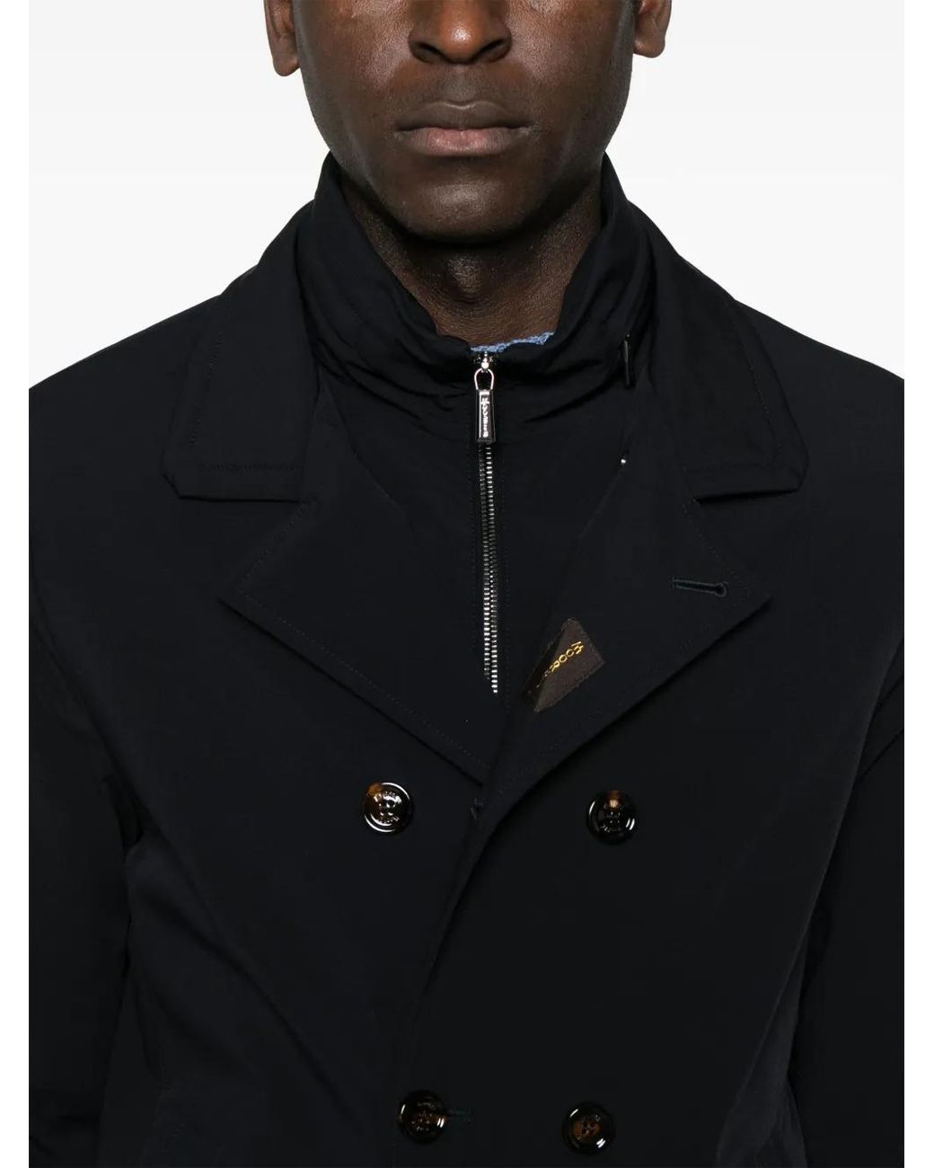 Moorer Black Volmer Jacket for men